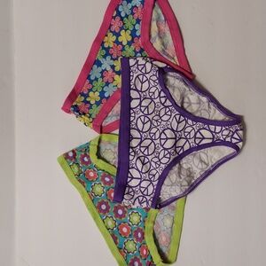 Girls Multi-color Underwear Bundle